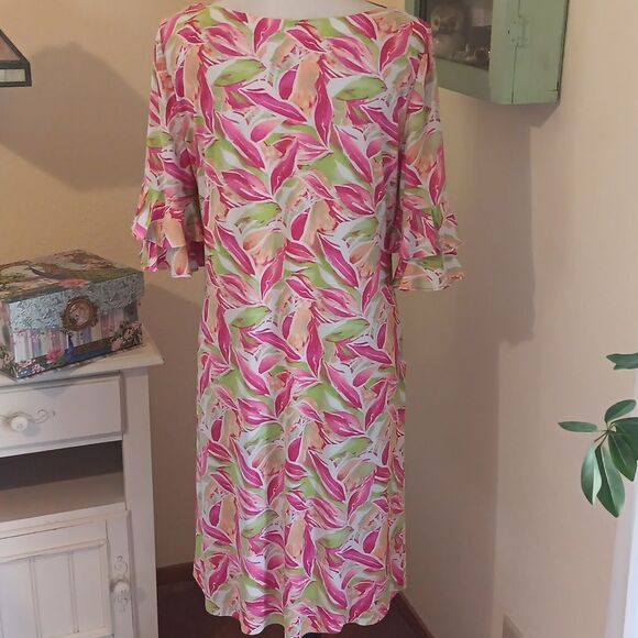 Pappagallo Multicolor Floral Dress - Picture 7 of 14